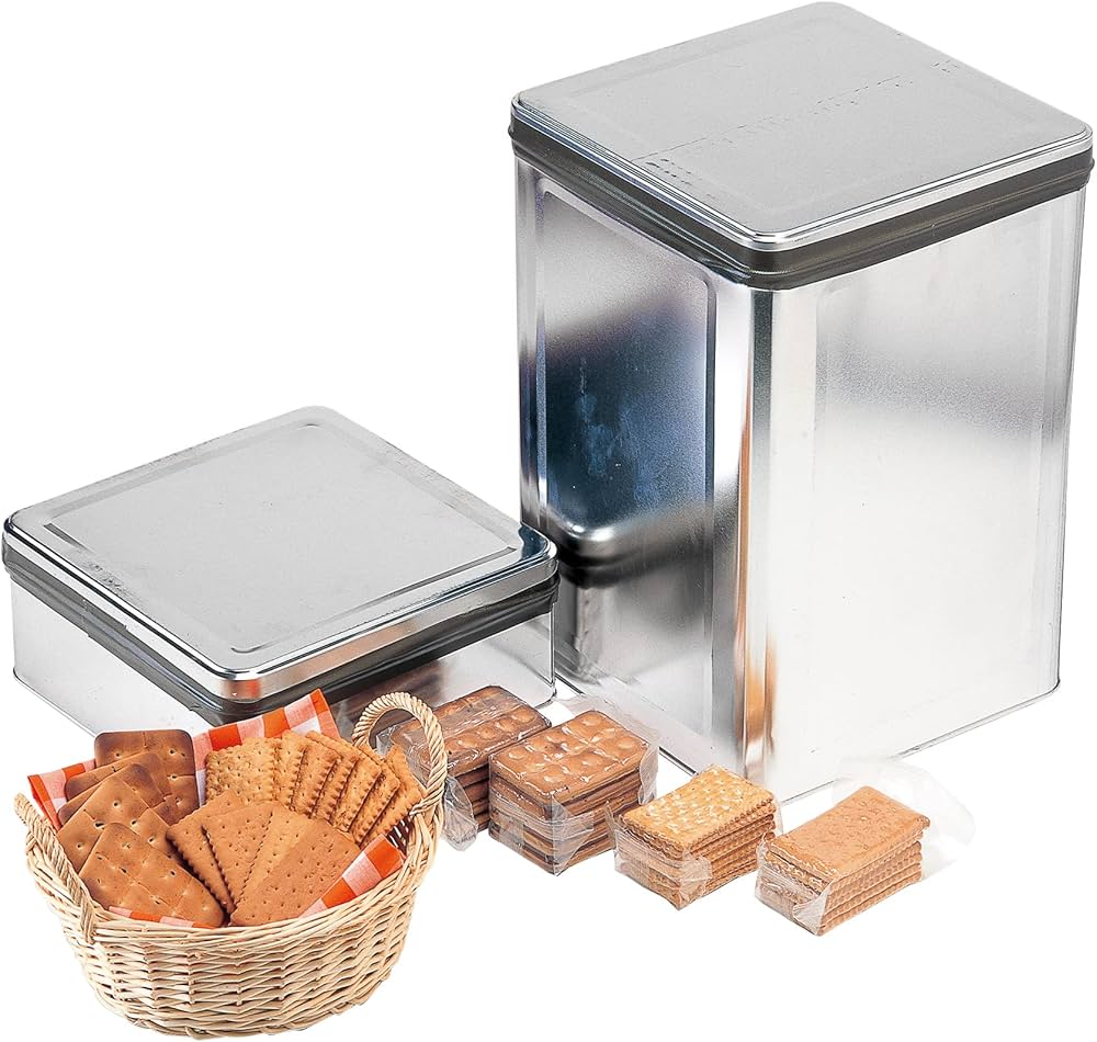 Amazon.co.jp: カニヤ保存用ビスケット20食×4缶 : DIY・工具・ガーデン